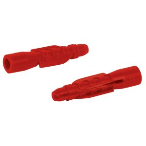 Taquete plástico de 1/4", 50 piezas